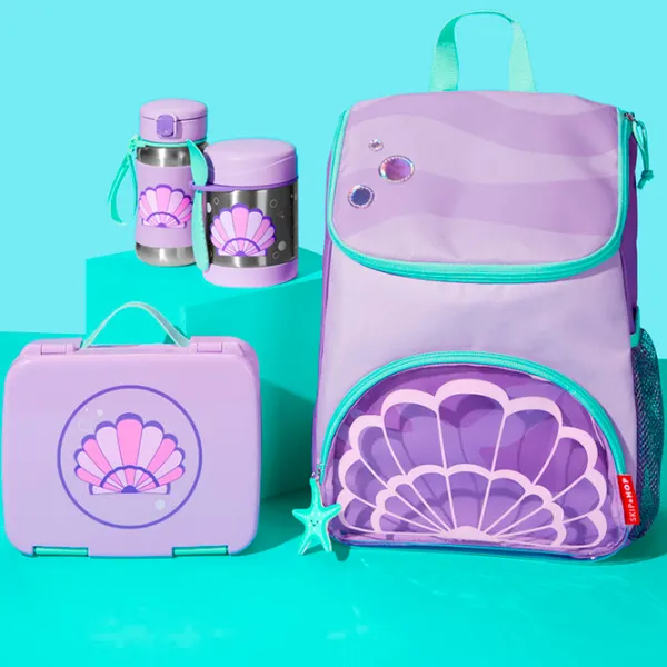 Ghiozdan pentru copii Skip Hop Spark Scoică / Pink Violet / photo 7