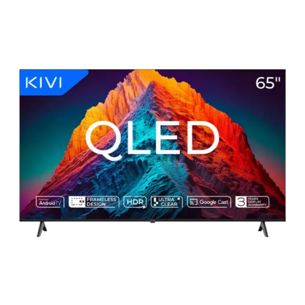 Телевизор Kivi 65U770QB 65" / QLED / 4K / Smart TV / Черный photo 1