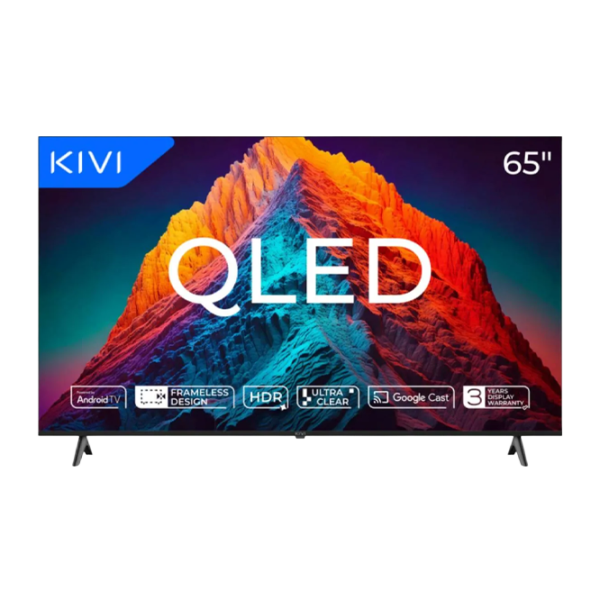 Телевизор Kivi 65U770QB 65" / QLED / 4K / Smart TV / Черный photo 1