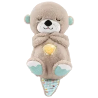 Мягкая игрушка Fisher Price Animals Fabulous Dreams of an Otter FXC66 0+ / Серый