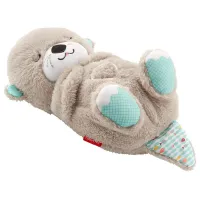 Jucărie moale Fisher Price Animals Fabulous Dreams of an Otter FXC66 0+ / Gray photo 4