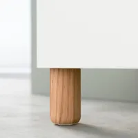 Comodă Ikea Besta 74 x 180 x 42 / MDF / Alb photo 5