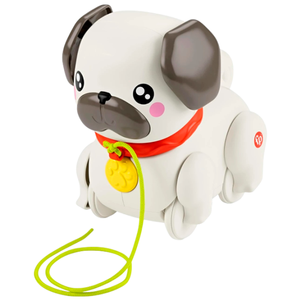 Игрушка каталка Fisher Price Animals HTW94  1+ / Белый photo 1
