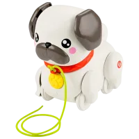 Игрушка каталка Fisher Price Animals HTW94  1+ / Белый