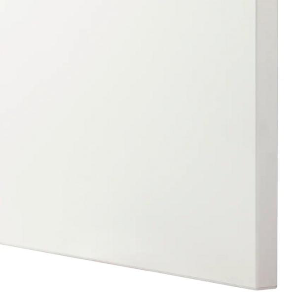 Comodă Ikea Besta 112 x 120 x 42 / MDF / Alb photo 6