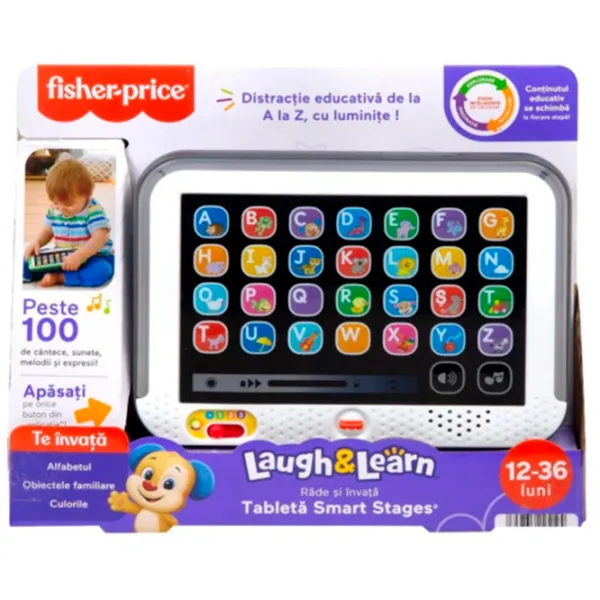 Интерактивная игрушка Fisher Price HXB71  1+ / Белый photo 4