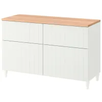 Comodă Ikea Besta 76 x 120 x 42 / MDF / Alb