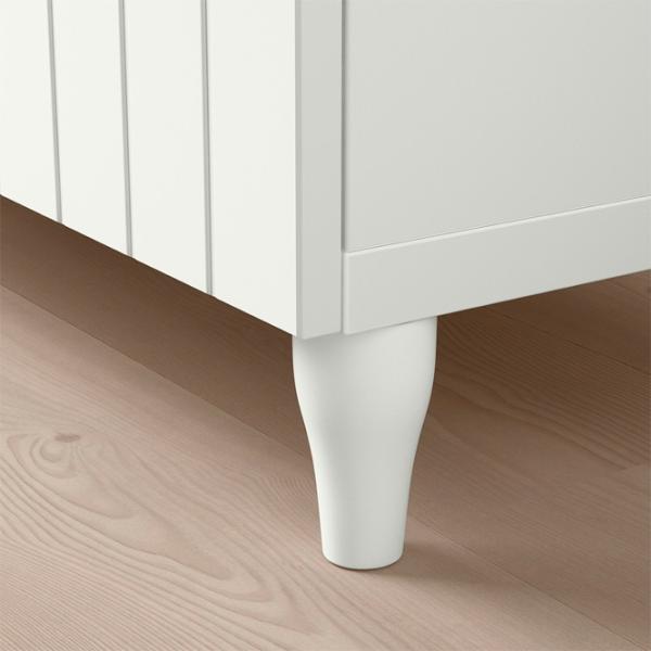 Comodă Ikea Besta 76 x 120 x 42 / MDF / Alb photo 2