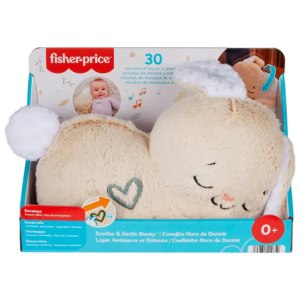 Jucărie moale Fisher Price Animals HXG97  0+ / Beige photo 2