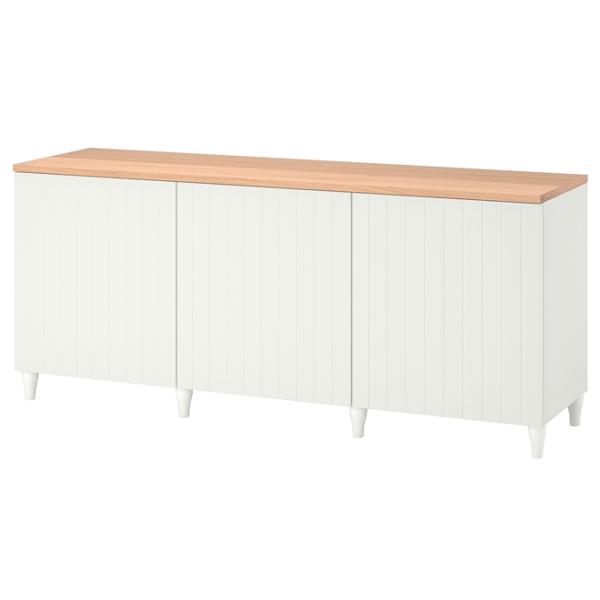 Комод Ikea Besta 76 x 180 x 42см / МДФ / Белый photo 1