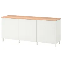 Комод Ikea Besta 76 x 180 x 42см / МДФ / Белый