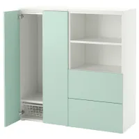Comodă Ikea Smastad/Platsa 123 x 120 x 42 / MDF / Verde deschis