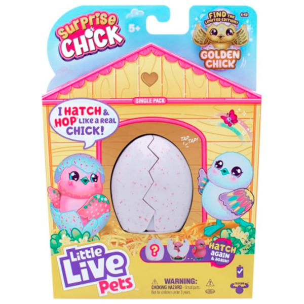 Интерактивная игрушка Little Live Pets Surprise Chick 26451M  5+ / Розовый photo 5 Интерактивная игрушка Little Live Pets Surprise Chick 26451M  5+ / Розовый photo 5