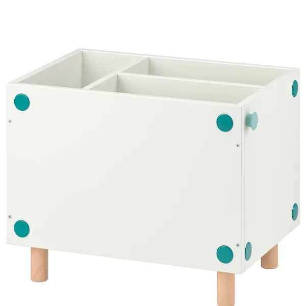 Comodă Ikea Smussla 59 x 51 x 32 / PAL / Alb photo 2