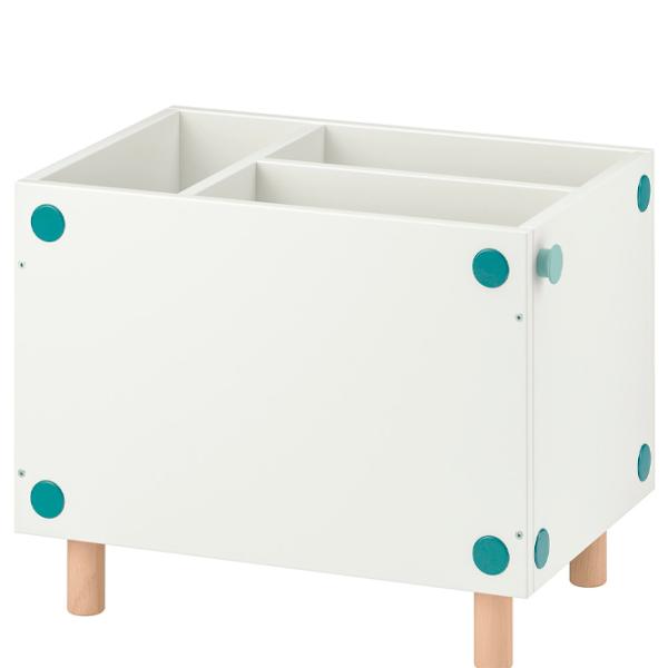 Comodă Ikea Smussla 59 x 51 x 32 / PAL / Alb photo 2