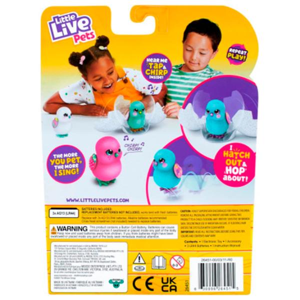 Интерактивная игрушка Little Live Pets Surprise Chick 26452M  5+ / Синий photo 6 Интерактивная игрушка Little Live Pets Surprise Chick 26452M  5+ / Синий photo 6