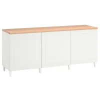 Комод Ikea Besta 76 x 180 x 42см / МДФ / Белый photo 2