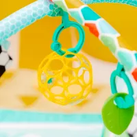 Covoraş pentru joc Bright Starts Grip & Kick Oball (17165) 0+/ Dreptunghiular/ Green photo 5