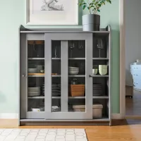 Комод Ikea Hauga 116 x 244 x 46см / МДФ / Серый photo 4