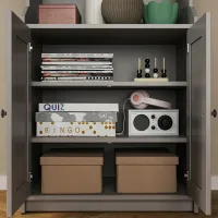 Комод Ikea Hauga 116 x 244 x 46см / МДФ / Серый photo 5