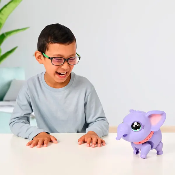 Интерактивная игрушка Little Live Pets Elephant 26623 5+ / Фиолетовый photo 6 Интерактивная игрушка Little Live Pets Elephant 26623 5+ / Фиолетовый photo 6