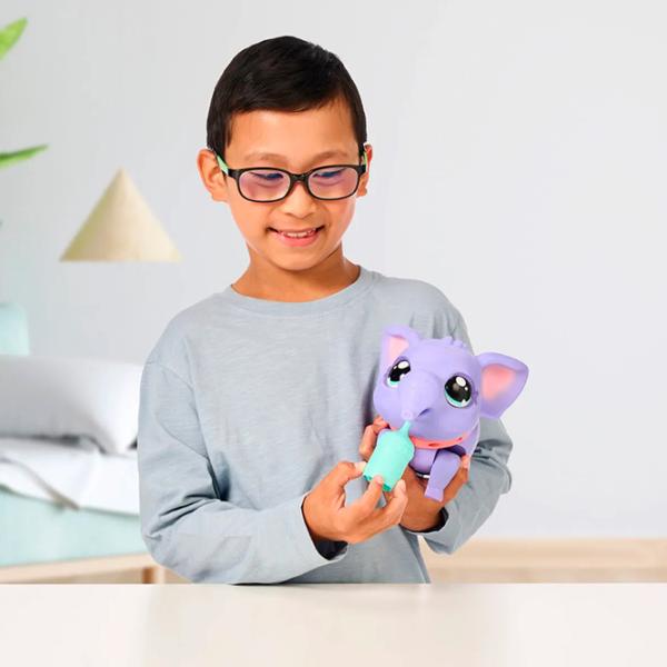 Интерактивная игрушка Little Live Pets Elephant 26623 5+ / Фиолетовый photo 8 Интерактивная игрушка Little Live Pets Elephant 26623 5+ / Фиолетовый photo 8