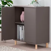 Comodă Ikea Eket 80 x 70 x 35 / MDF / Sur închis photo 5