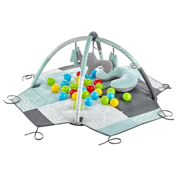 Covoraş pentru joc BabyJem Toy Ball Play (690) 0+/ Dreptunghiular/ Blue photo 1