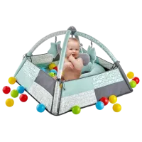 Covoraş pentru joc BabyJem Toy Ball Play (690) 0+/ Dreptunghiular/ Blue photo 2