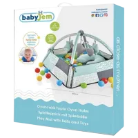 Covoraş pentru joc BabyJem Toy Ball Play (690) 0+/ Dreptunghiular/ Blue photo 4