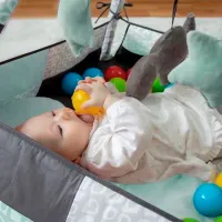 Covoraş pentru joc BabyJem Toy Ball Play (690) 0+/ Dreptunghiular/ Blue photo 5
