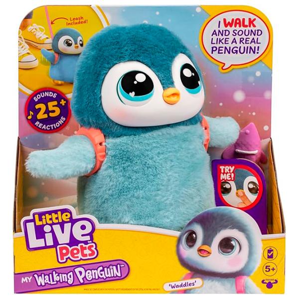 Интерактивная игрушка Little Live Pets Penguin 26535 5+ / Синий photo 5 Интерактивная игрушка Little Live Pets Penguin 26535 5+ / Синий photo 5