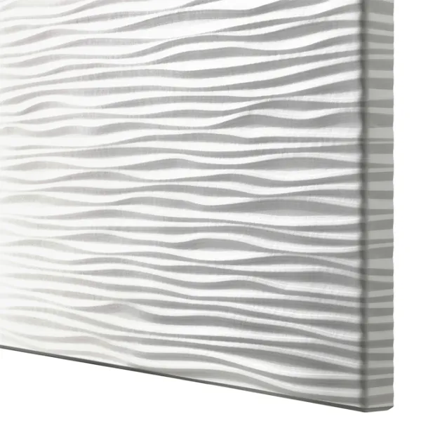 Comodă Ikea Besta 74 x 180 x 40 / MDF / Alb Bej photo 4