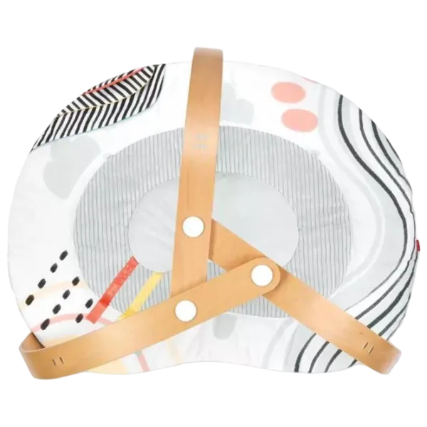 Covoraş pentru joc Skip Hop Discoverosity Montessori (9O290810) 0+/ Rotund/ White photo 2