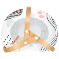 Covoraş pentru joc Skip Hop Discoverosity Montessori (9O290810) 0+/ Rotund/ White photo 2