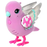 Jucărie interactivă Little Live Pets Talking bird with a cage 26404 5+ / Pink photo 2