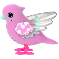 Jucărie interactivă Little Live Pets Talking bird with a cage 26404 5+ / Pink photo 6