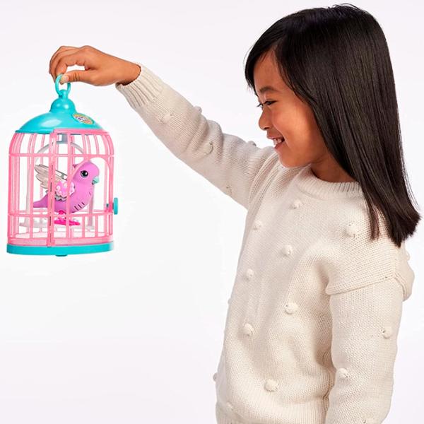 Интерактивная игрушка Little Live Pets Talking bird with a cage 26404 5+ / Розовый photo 8 Интерактивная игрушка Little Live Pets Talking bird with a cage 26404 5+ / Розовый photo 8