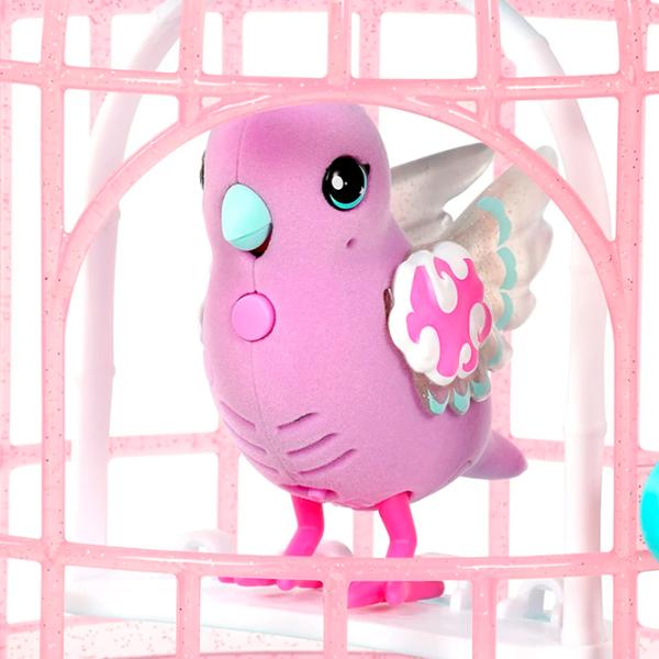 Интерактивная игрушка Little Live Pets Talking bird with a cage 26404 5+ / Розовый photo 9 Интерактивная игрушка Little Live Pets Talking bird with a cage 26404 5+ / Розовый photo 9