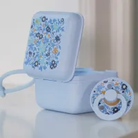 Коробка для пустышки универсальный Bibs X Liberty 420012231 Унисекс / 0 месяцев - / Латекс / Синий photo 4