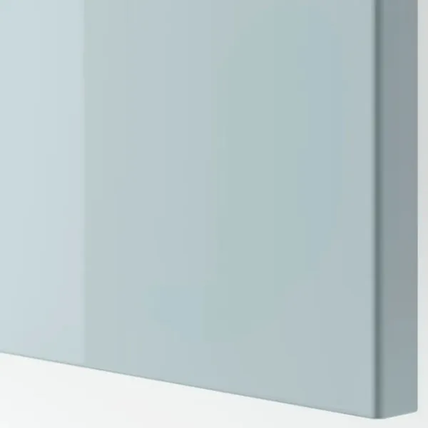 Comodă Ikea Besta 74 x 120 x 42 / MDF / Sur albastru deschis photo 6