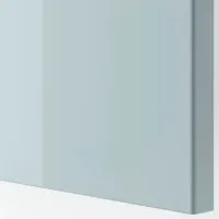 Комод Ikea Besta 74 x 120 x 42см / МДФ / Светло серый синий photo 6