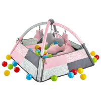 Covoraş pentru joc BabyJem Toy Ball Play (690) 0+/ Dreptunghiular/ Pink