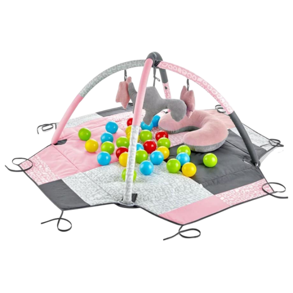 Covoraş pentru joc BabyJem Toy Ball Play (690) 0+/ Dreptunghiular/ Pink photo 2 Covoraş pentru joc BabyJem Toy Ball Play (690) 0+/ Dreptunghiular/ Pink photo 2