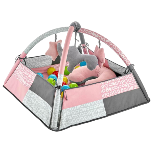 Covoraş pentru joc BabyJem Toy Ball Play (690) 0+/ Dreptunghiular/ Pink photo 3 Covoraş pentru joc BabyJem Toy Ball Play (690) 0+/ Dreptunghiular/ Pink photo 3