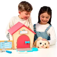 Set jucării Little Live Pets Puppy Home Playset 26477 5+ / Brown photo 5
