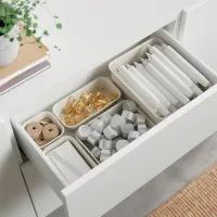Comodă Ikea Besta 74 x 180 x 42 / MDF / Sur închis photo 6