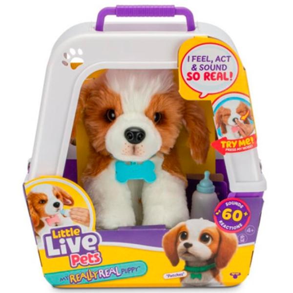 Мягкая игрушка Little Live Pets Beagle Puppy 26548 4+ / Белый photo 2 Мягкая игрушка Little Live Pets Beagle Puppy 26548 4+ / Белый photo 2