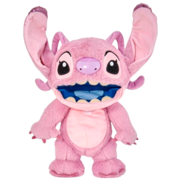 Jucărie moale Stitch Disney Real FX Chatty Angel Puppet DIS102601 6+ / Pink photo 1
