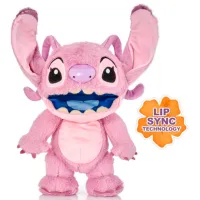 Jucărie moale Stitch Disney Real FX Chatty Angel Puppet DIS102601 6+ / Pink photo 4